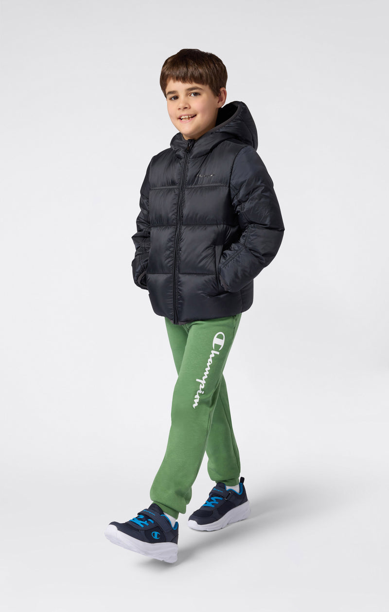 Giacca imbottita con cappuccio da bambini