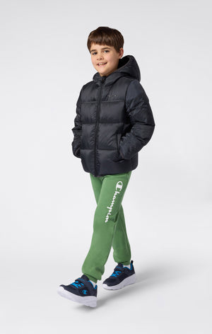 Giacca imbottita con cappuccio da bambini
