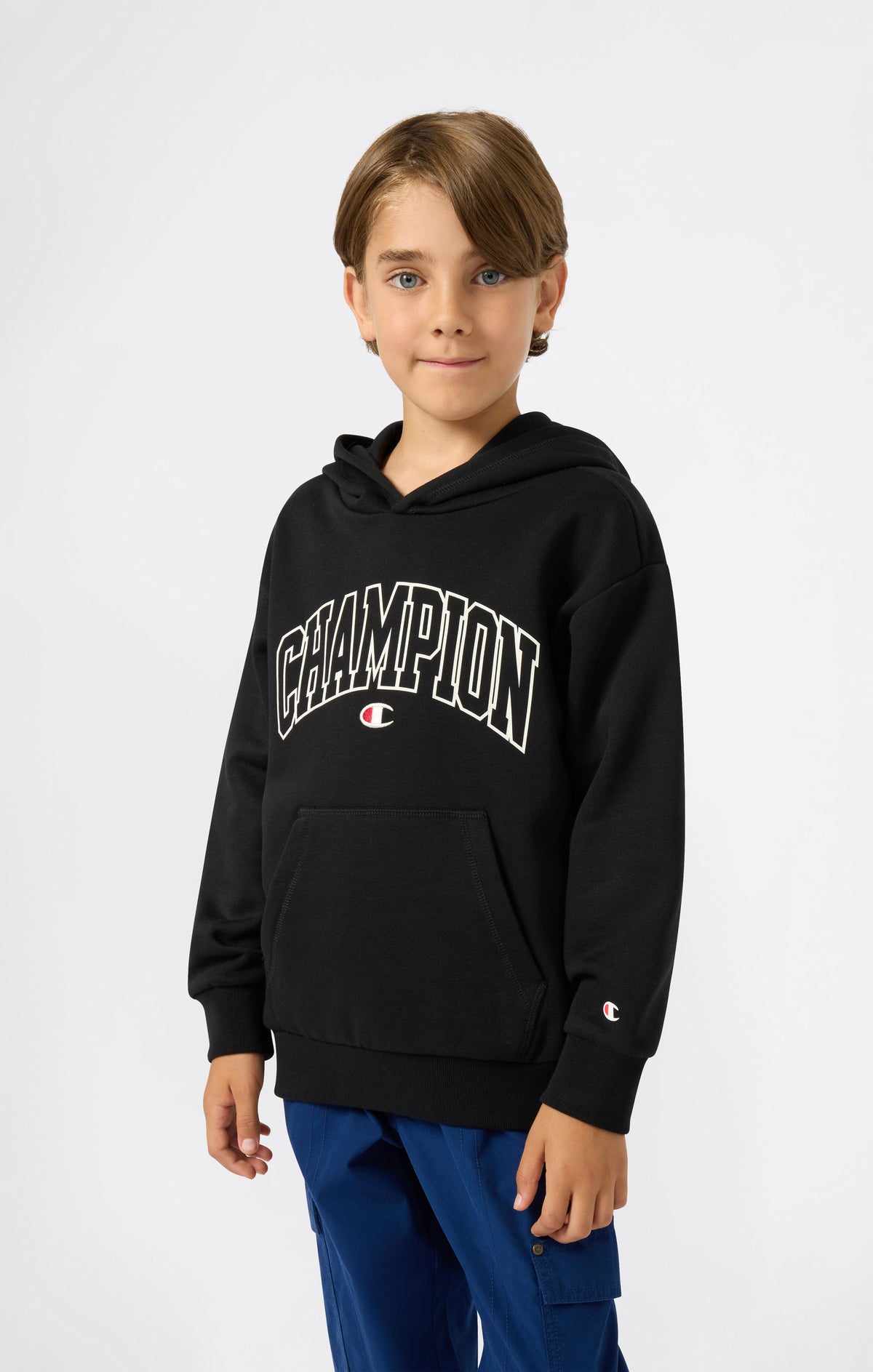Kapuzen-Sweatshirt Für Jungen Mit Angerautem Innenmaterial