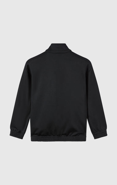 Boys' Full Zip Track Jacket With Patch Logo