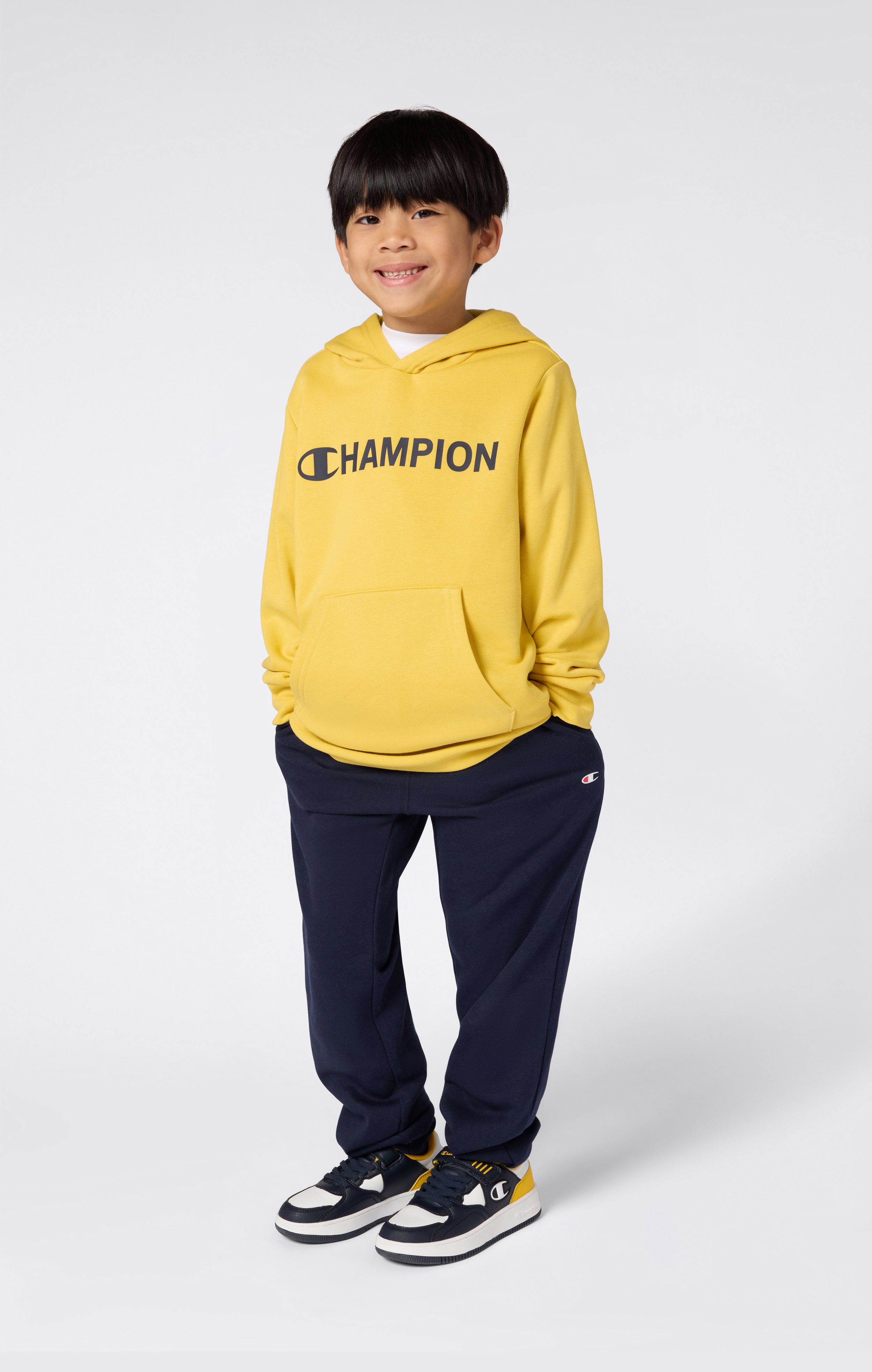 Felpa Con Cappuccio Con Grafica e Interno Felpato Da Bambino