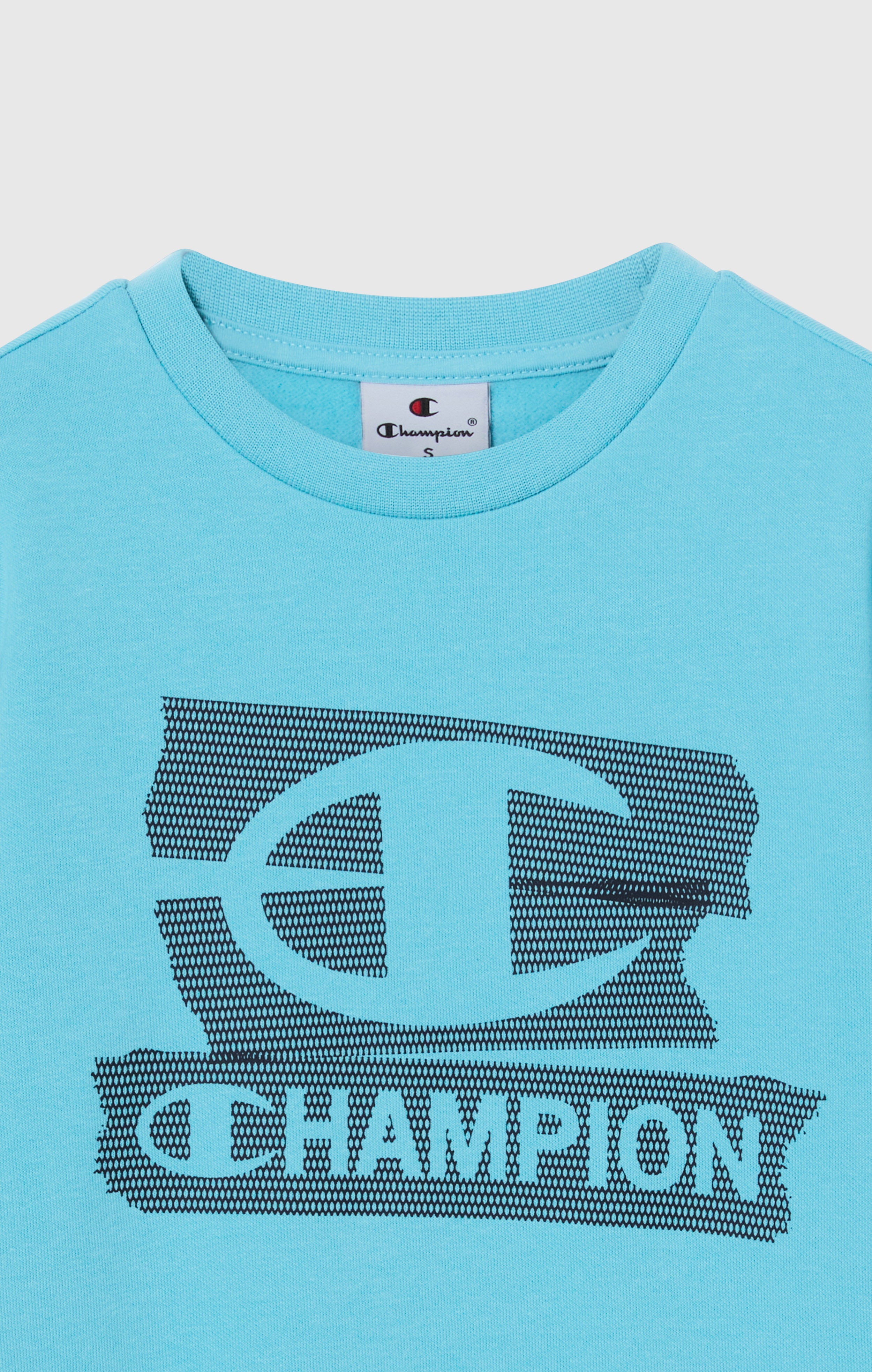 Felpa Girocollo Con Grafica e Interno Felpato Da Bambino