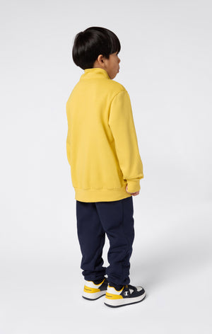 Tuta Con Zip Intera Interno Felpato Da Bambino
