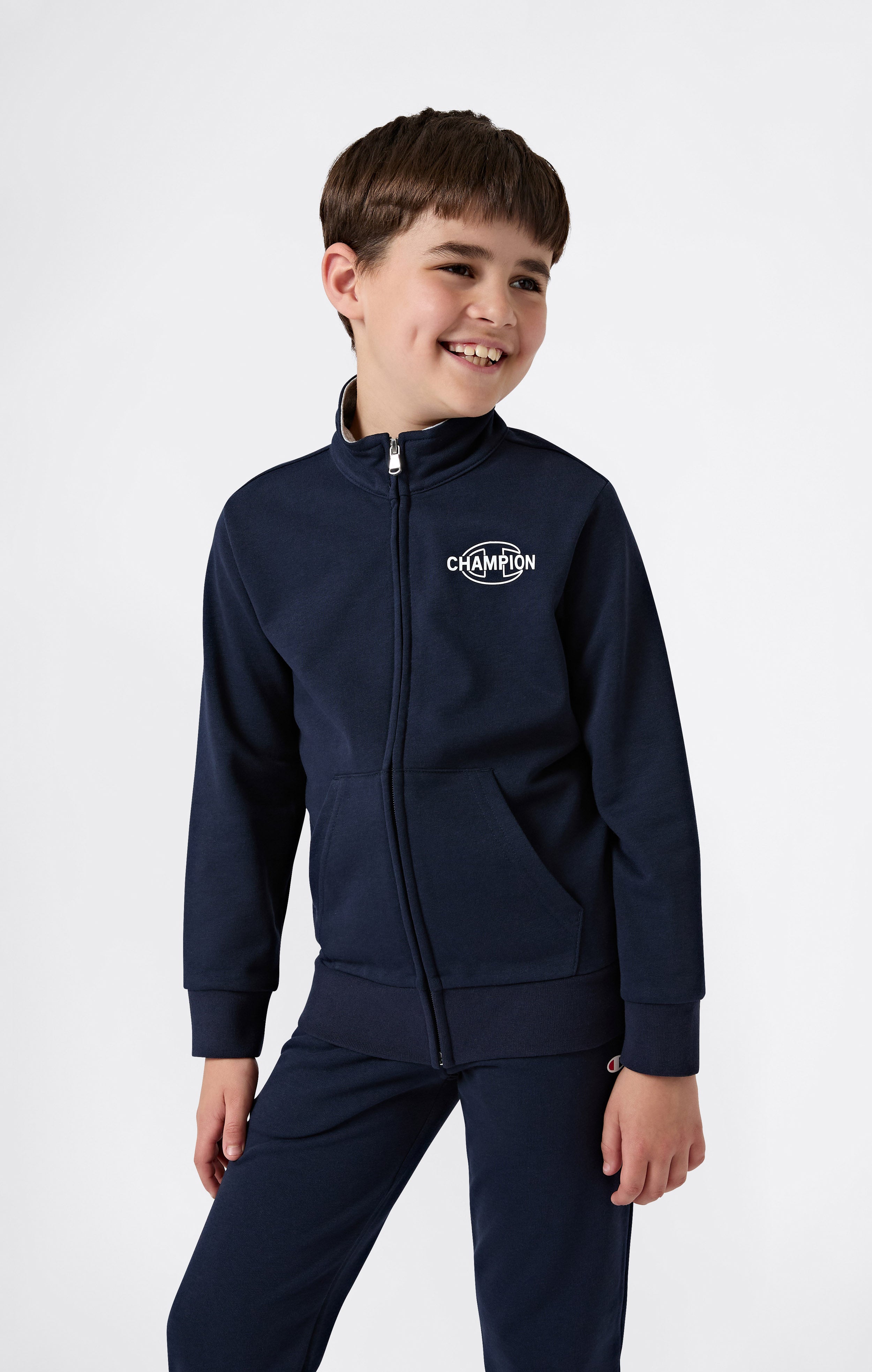 Kids’ Lightweight Terry Full-Zip Tracksuit