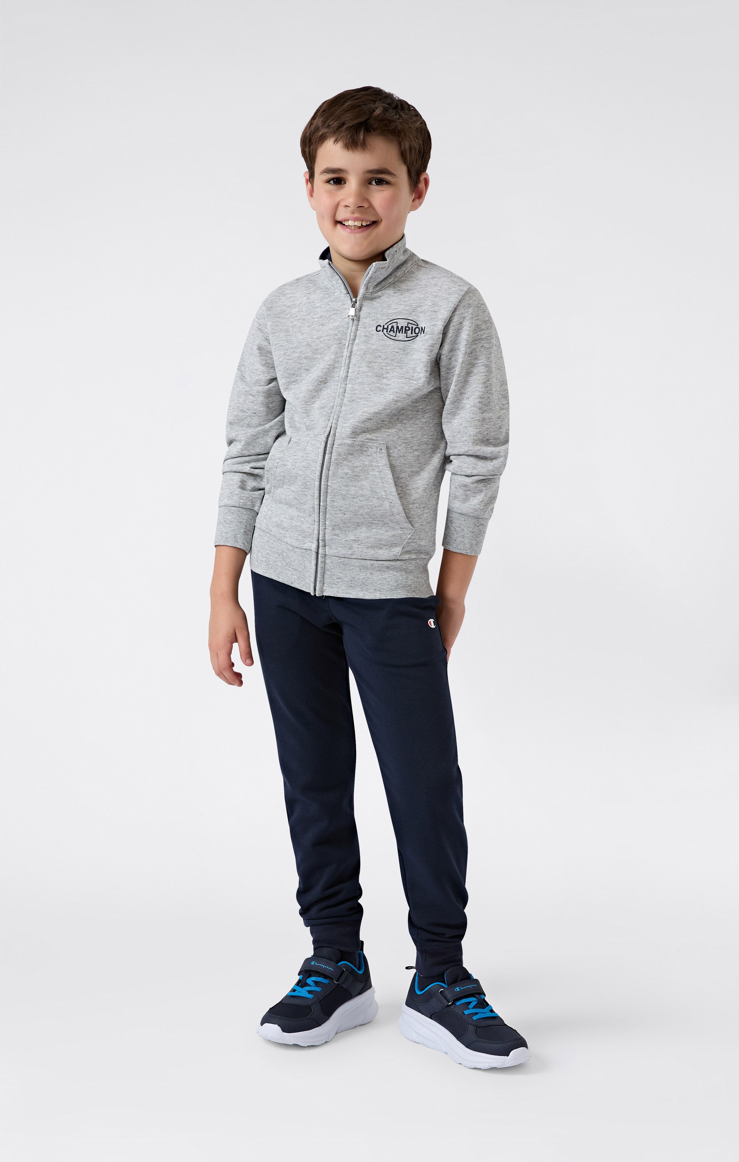 Kids’ Lightweight Terry Full-Zip Tracksuit