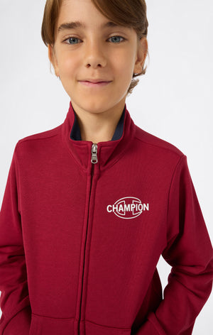 Kids’ Lightweight Terry Full-Zip Tracksuit