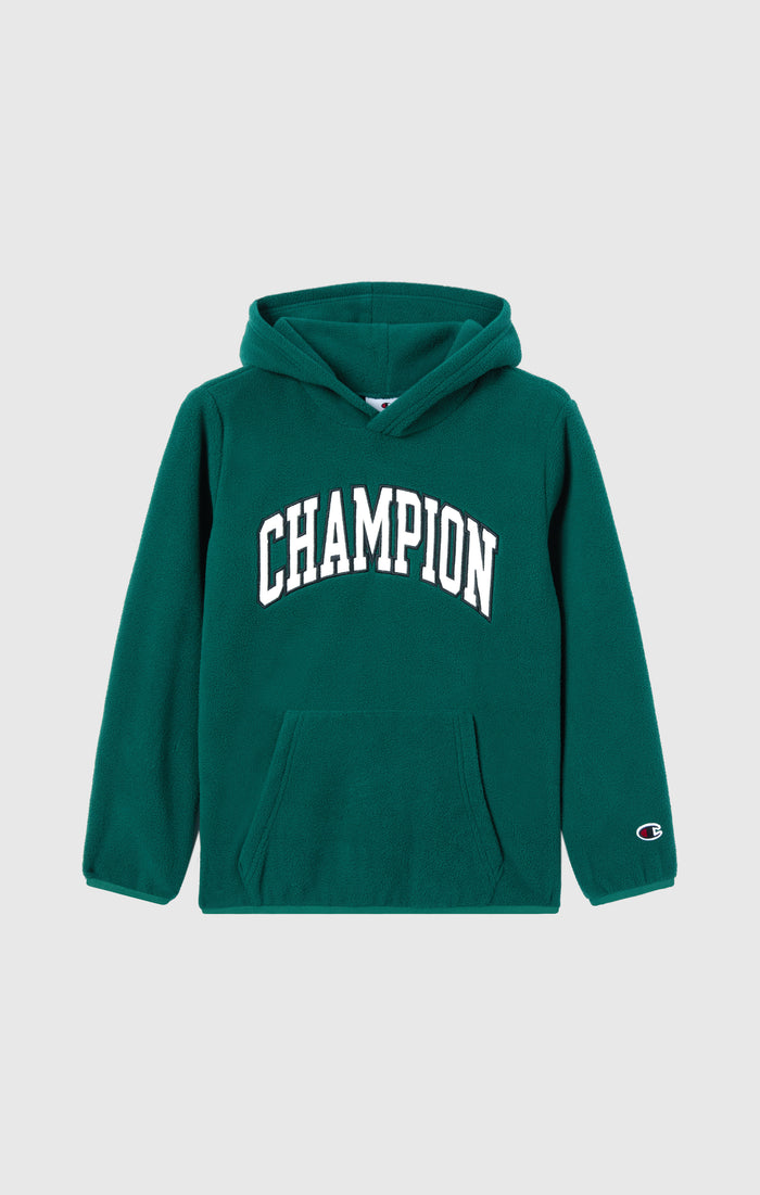 Boys' Fleece Polar Hoodie Script Logo