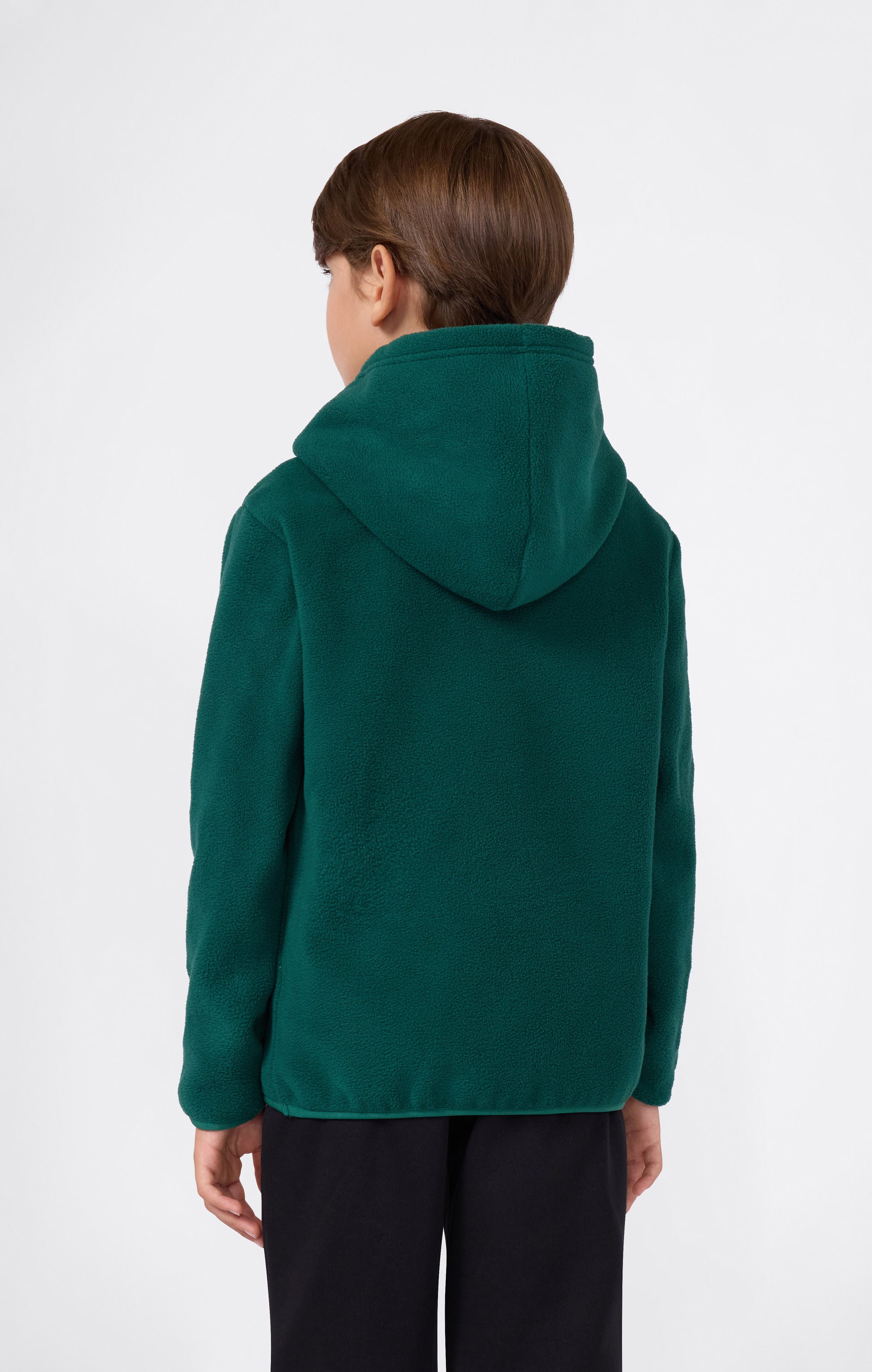Boys' Fleece Polar Hoodie Script Logo
