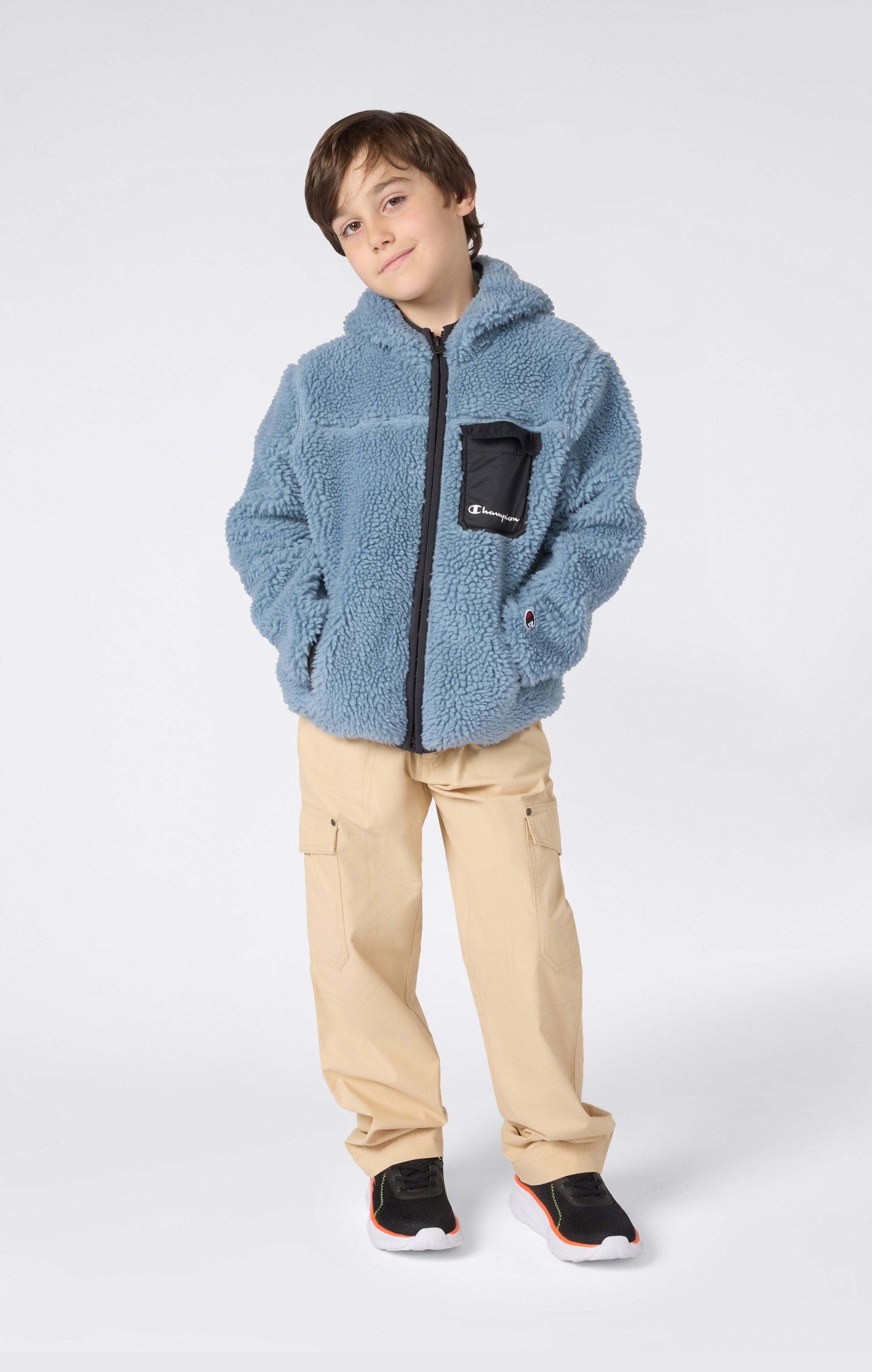 Sudadera con capucha y cremallera completa Polar Teddy para Niño