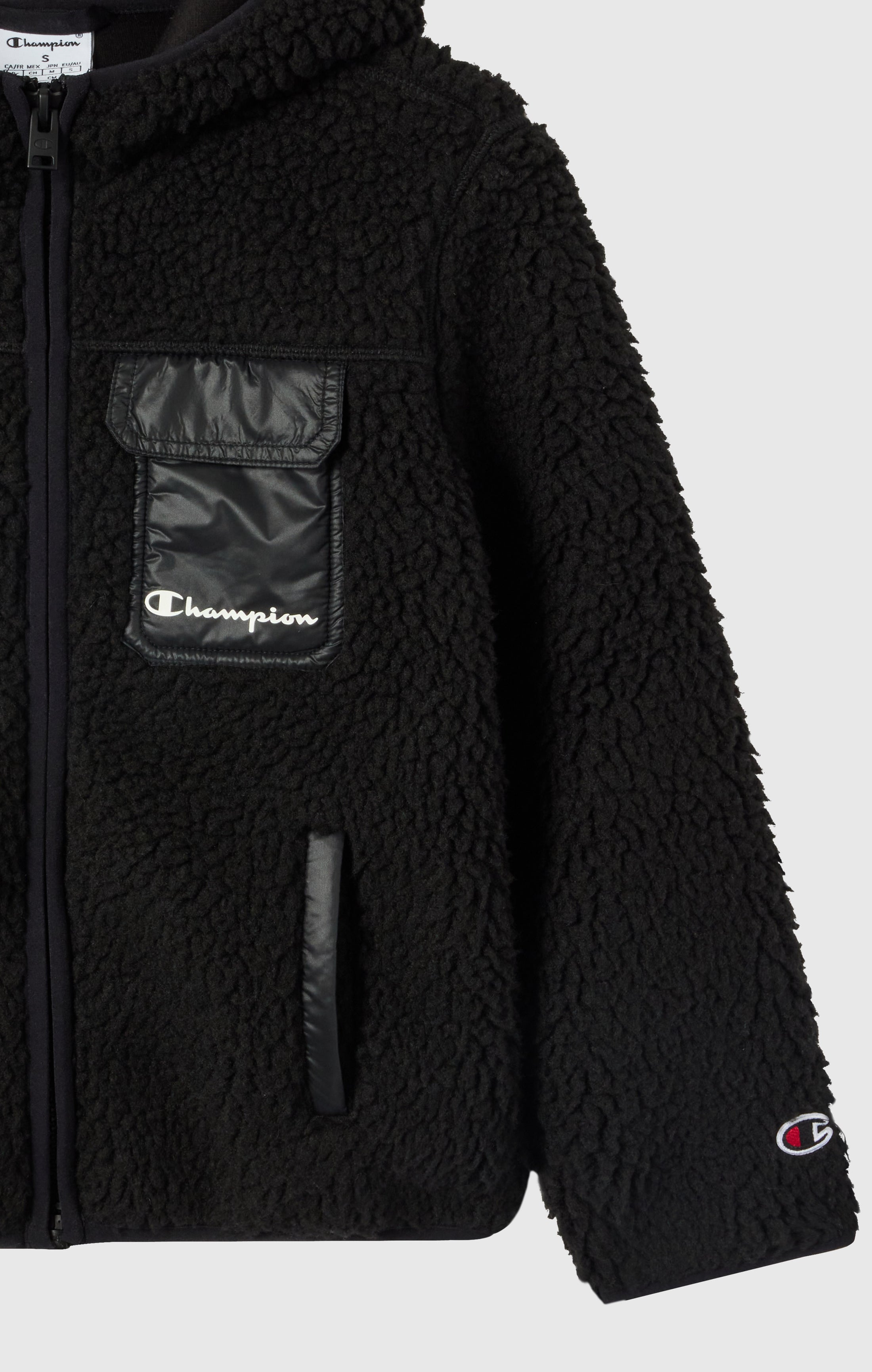 Boys’ Polar Teddy Full-Zip Hoodie