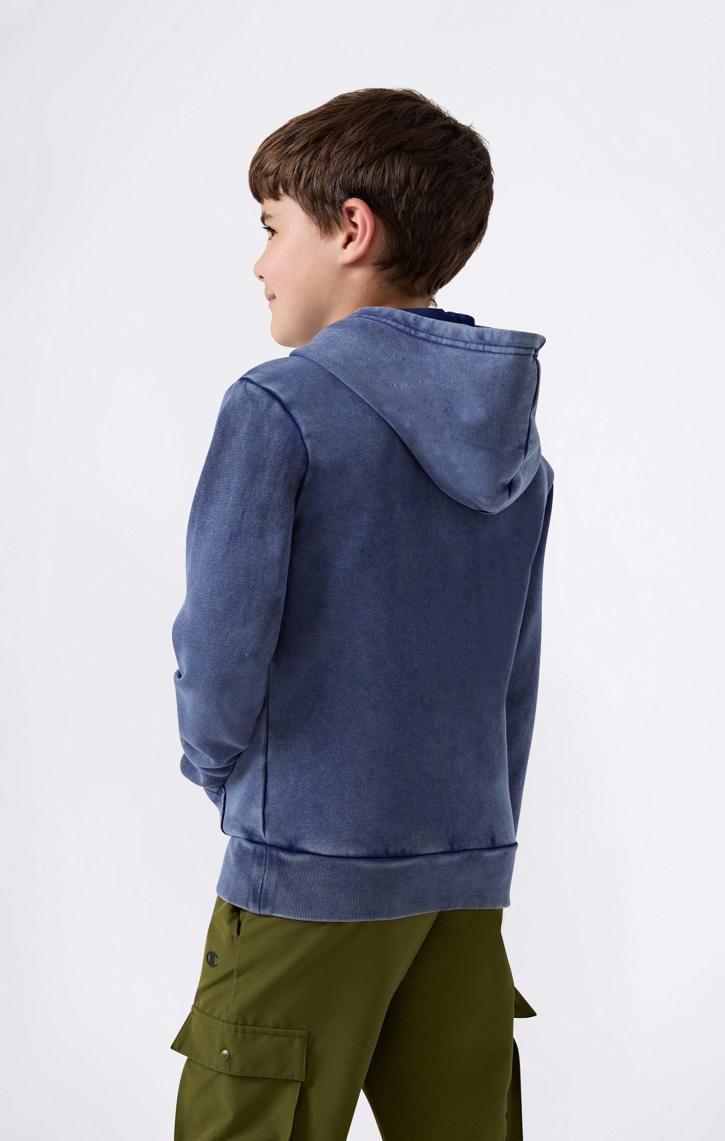 Boys’ Washed Fleece Hoodie Icons