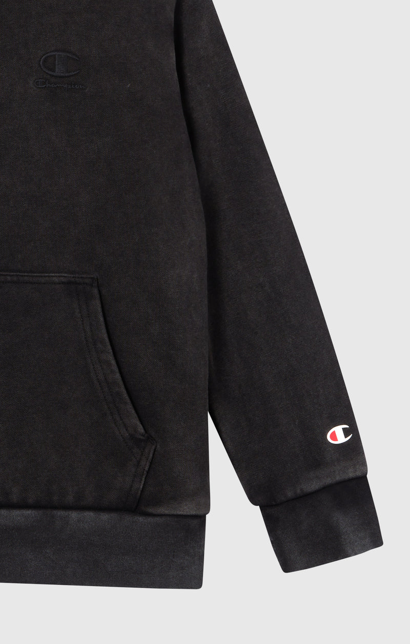 Kapuzenpullover Mit Washed-Look Und Angerautem Innenmaterial Icons Jungen