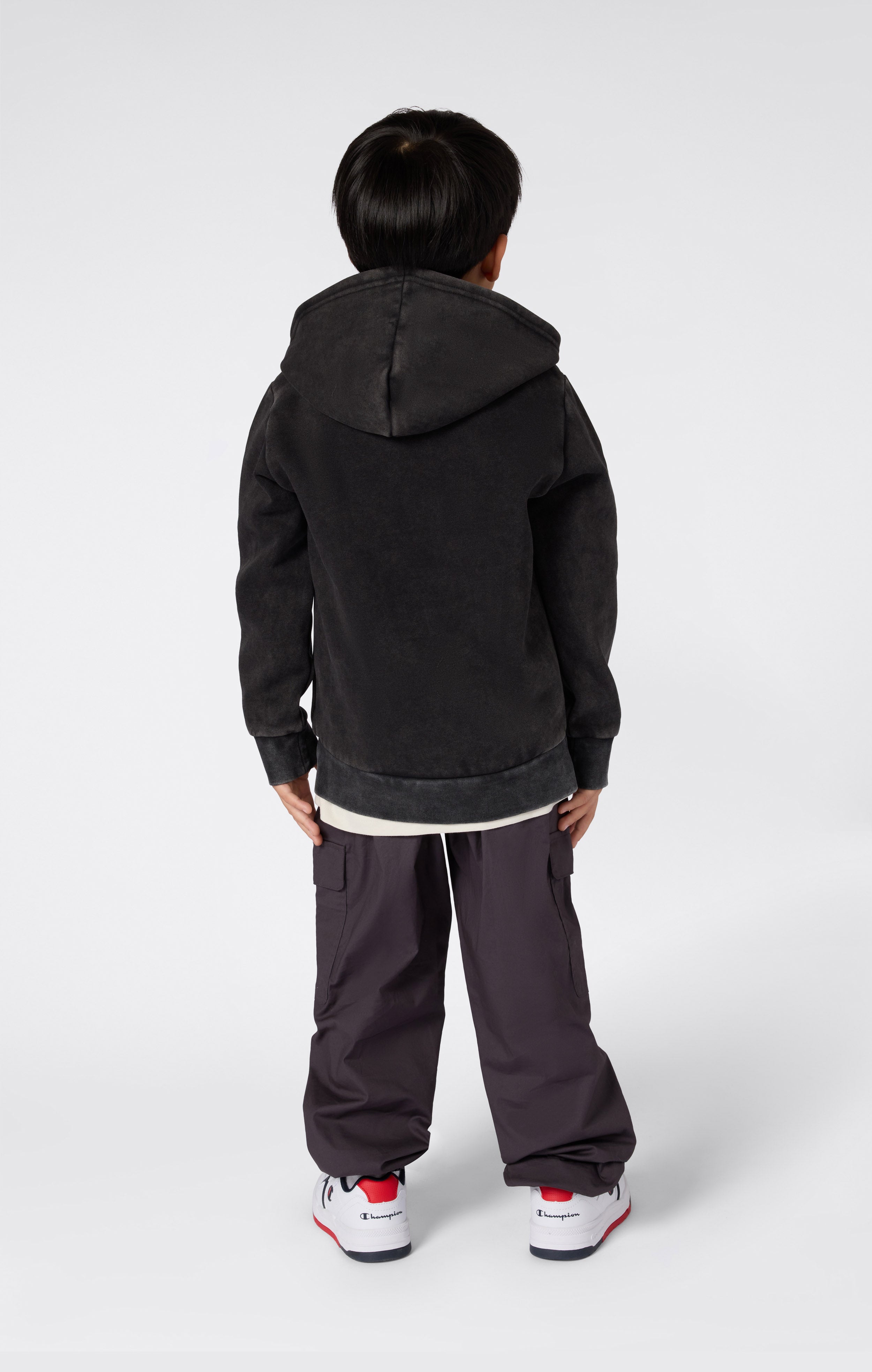 Boys’ Washed Fleece Hoodie Icons