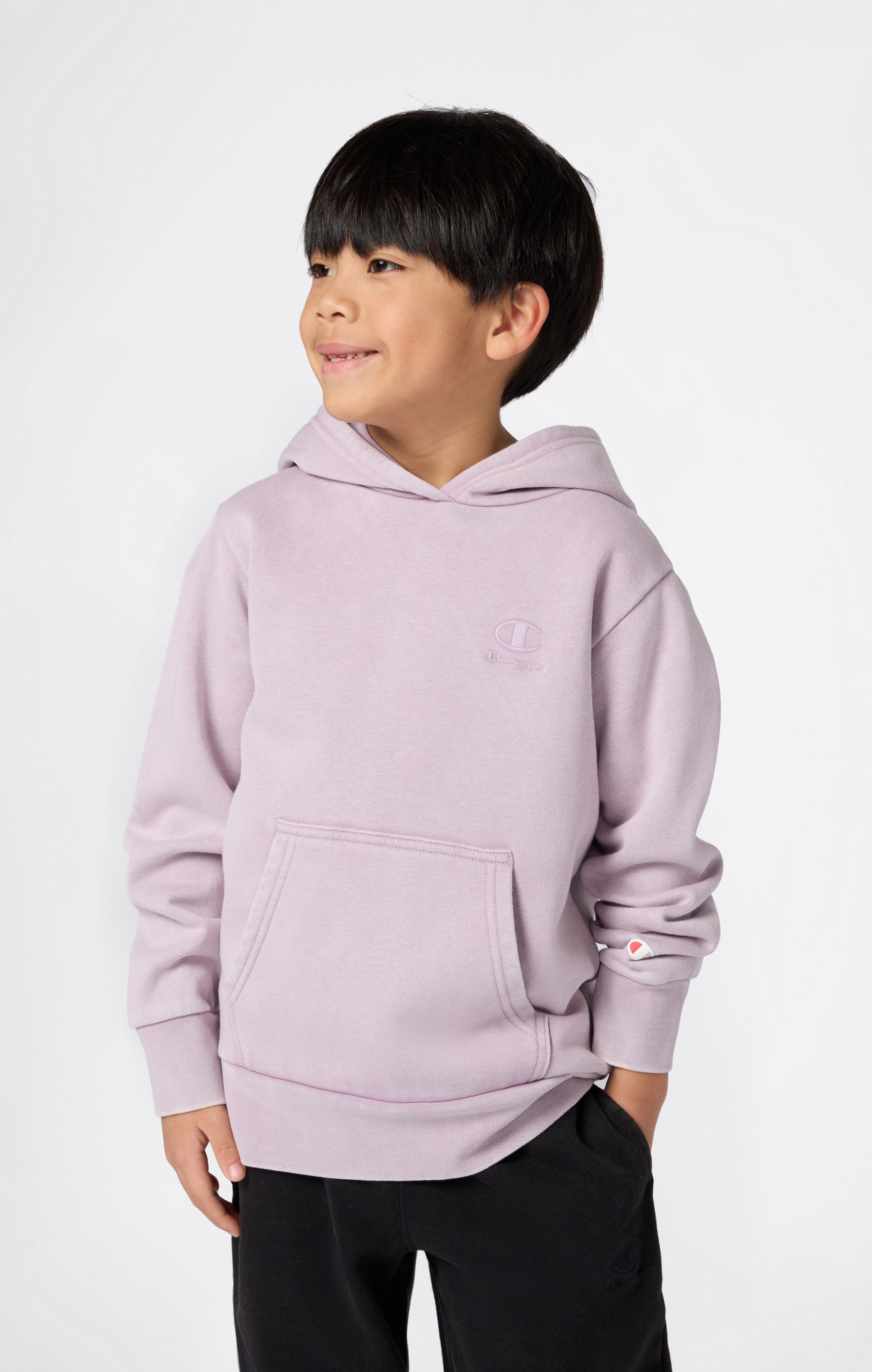 Boys’ Washed Fleece Hoodie Icons