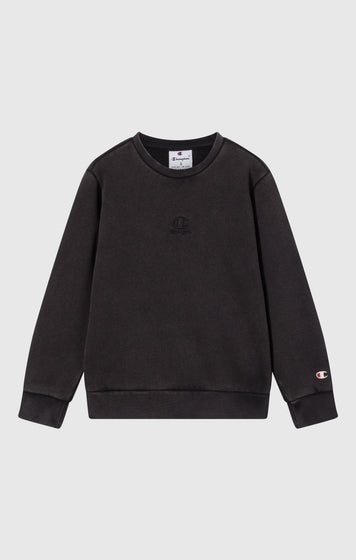 Sweat Col Rond Effet Délavé À Intérieur Gratté Icons Garçon