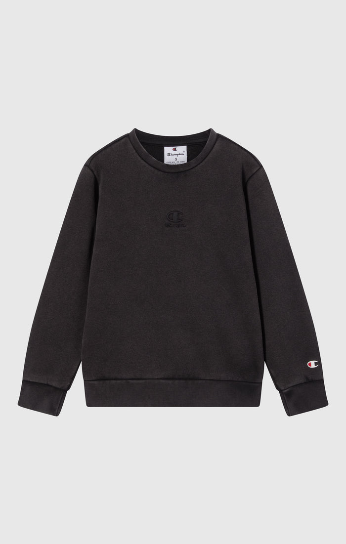 Boys’ Washed Fleece Crewneck Sweatshirt Icons