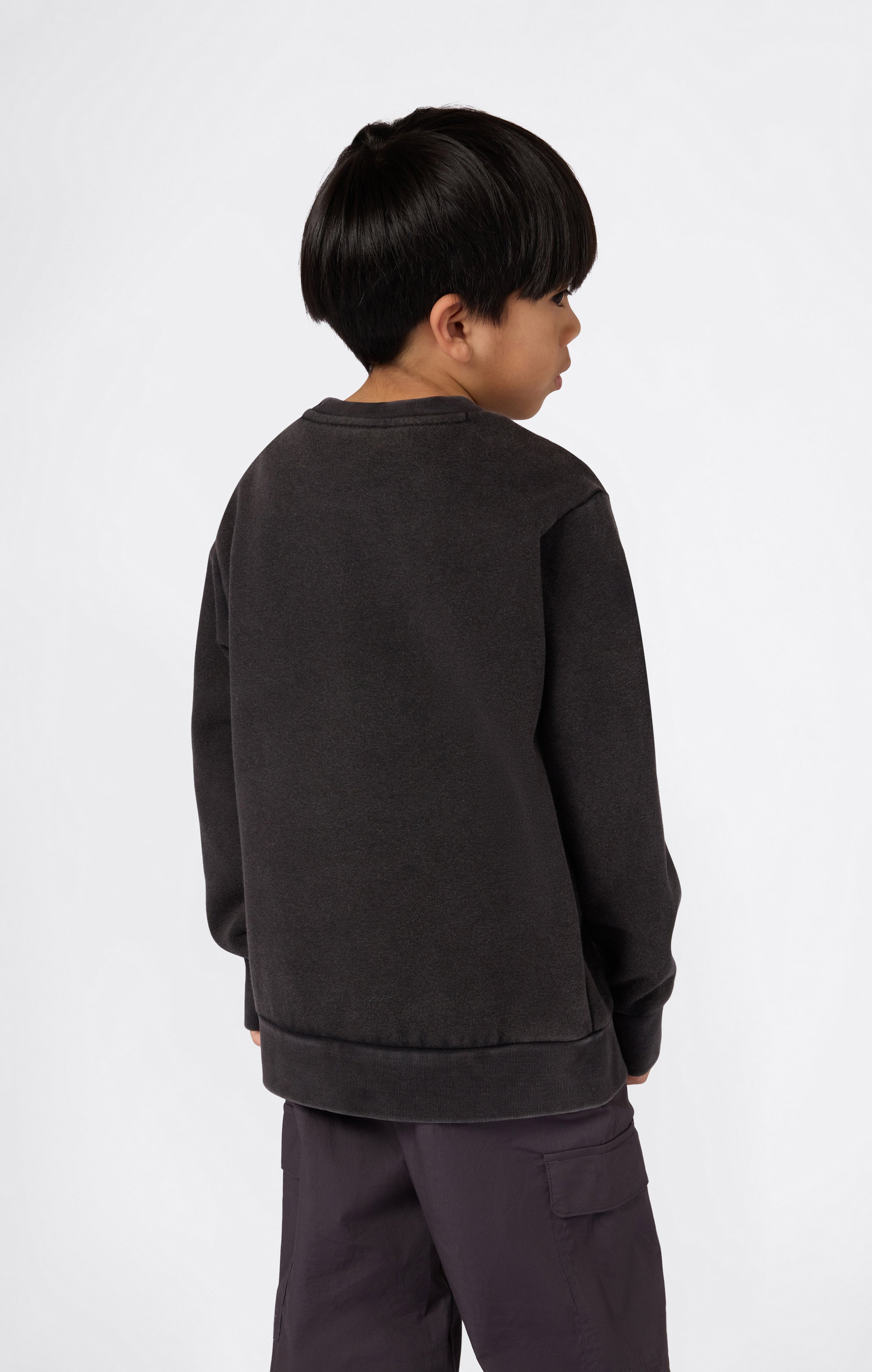 Boys’ Washed Fleece Crewneck Sweatshirt Icons