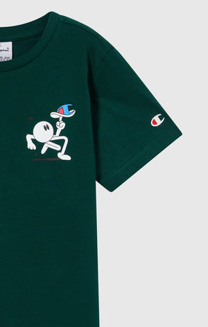 T-Shirt Con Grafica Da Bambino