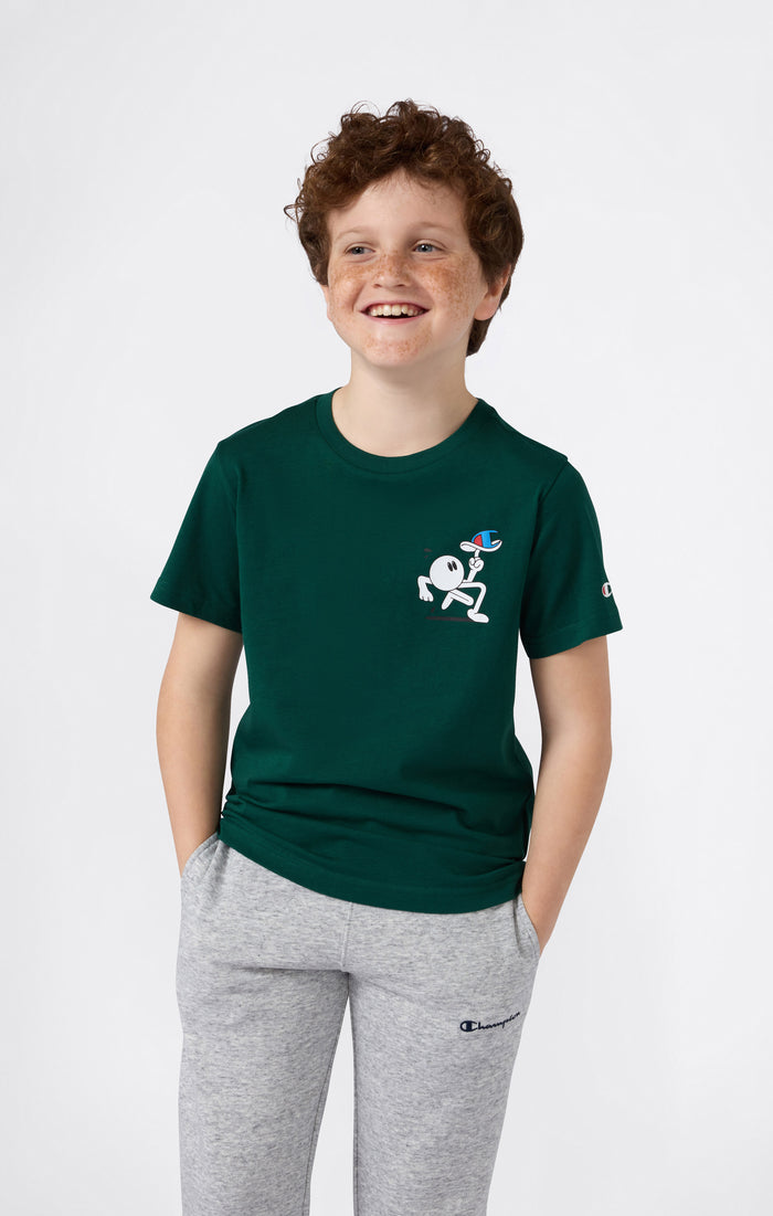T-Shirt Con Grafica Da Bambino