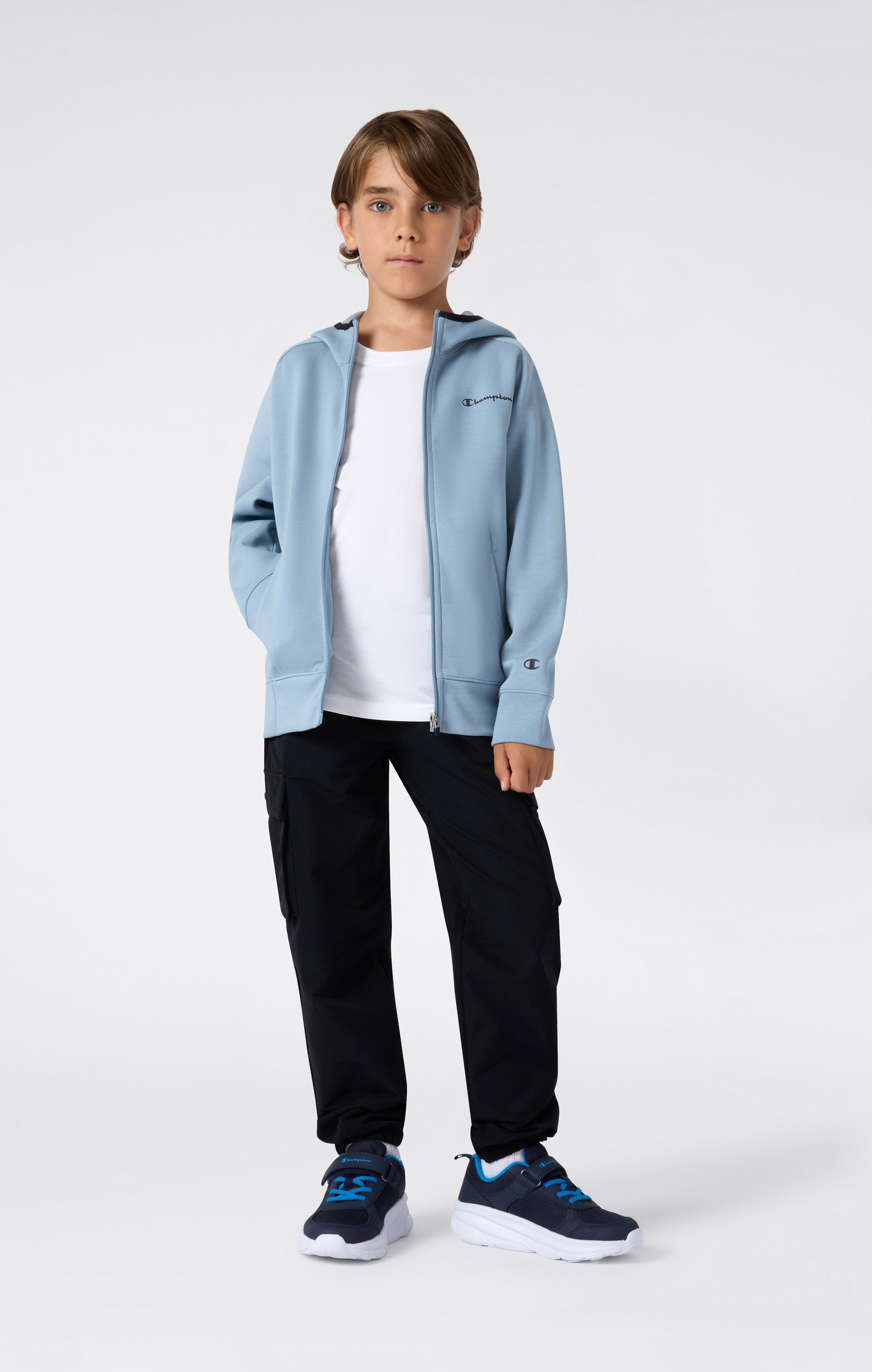 Sweat À Capuche Zippé Intégralement En X Pro Interlock Garçons C-Tech