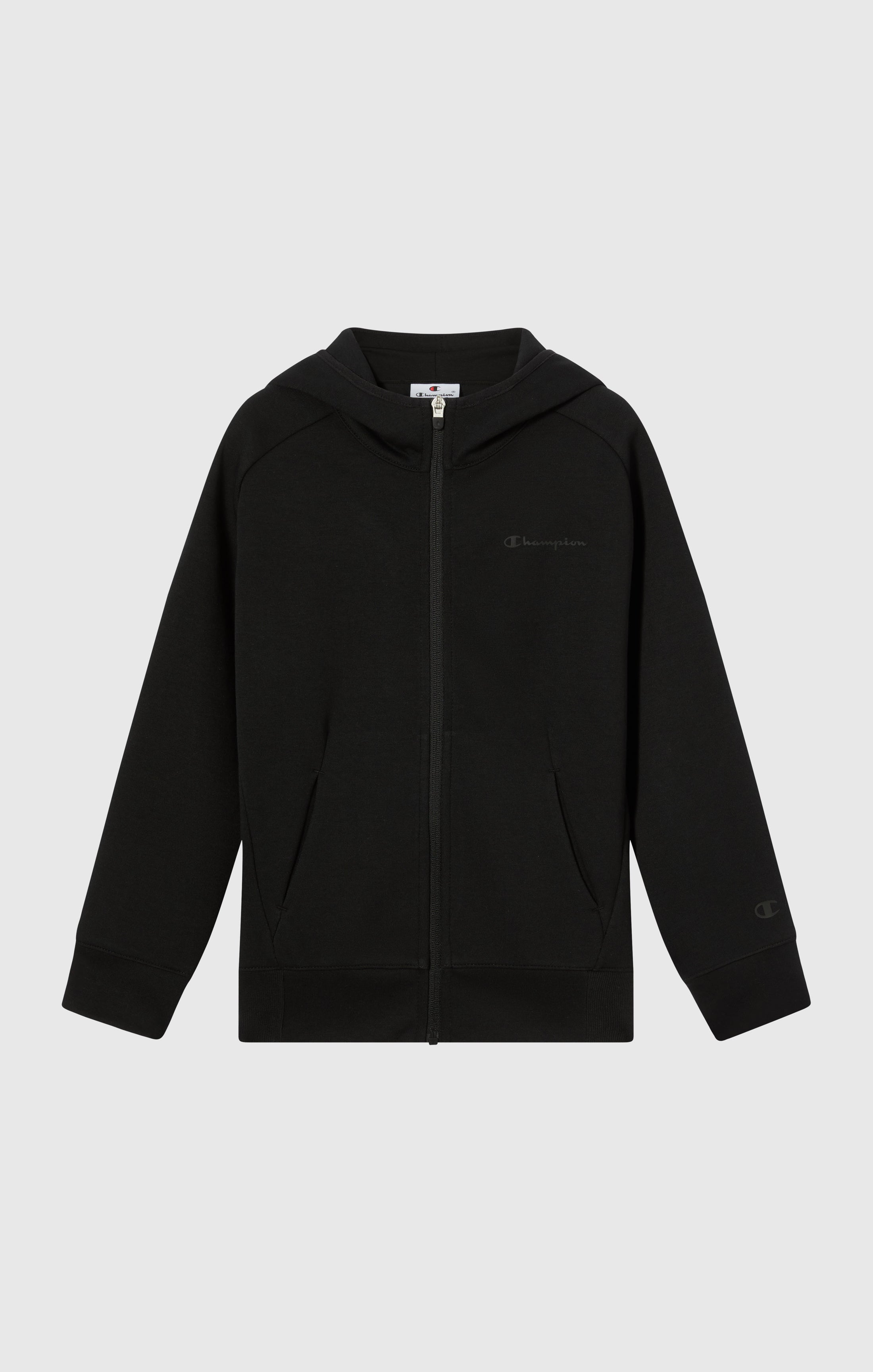 Felpa Con Cappuccio E Zip Intera In X Pro Interlock Bambino C-Tech
