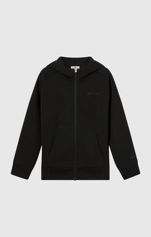 Felpa Con Cappuccio E Zip Intera In X Pro Interlock Bambino C-Tech