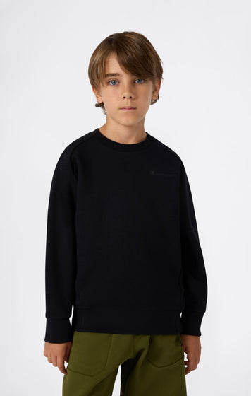 Interlock Rundhals-Sweatshirt Jungen C-Tech