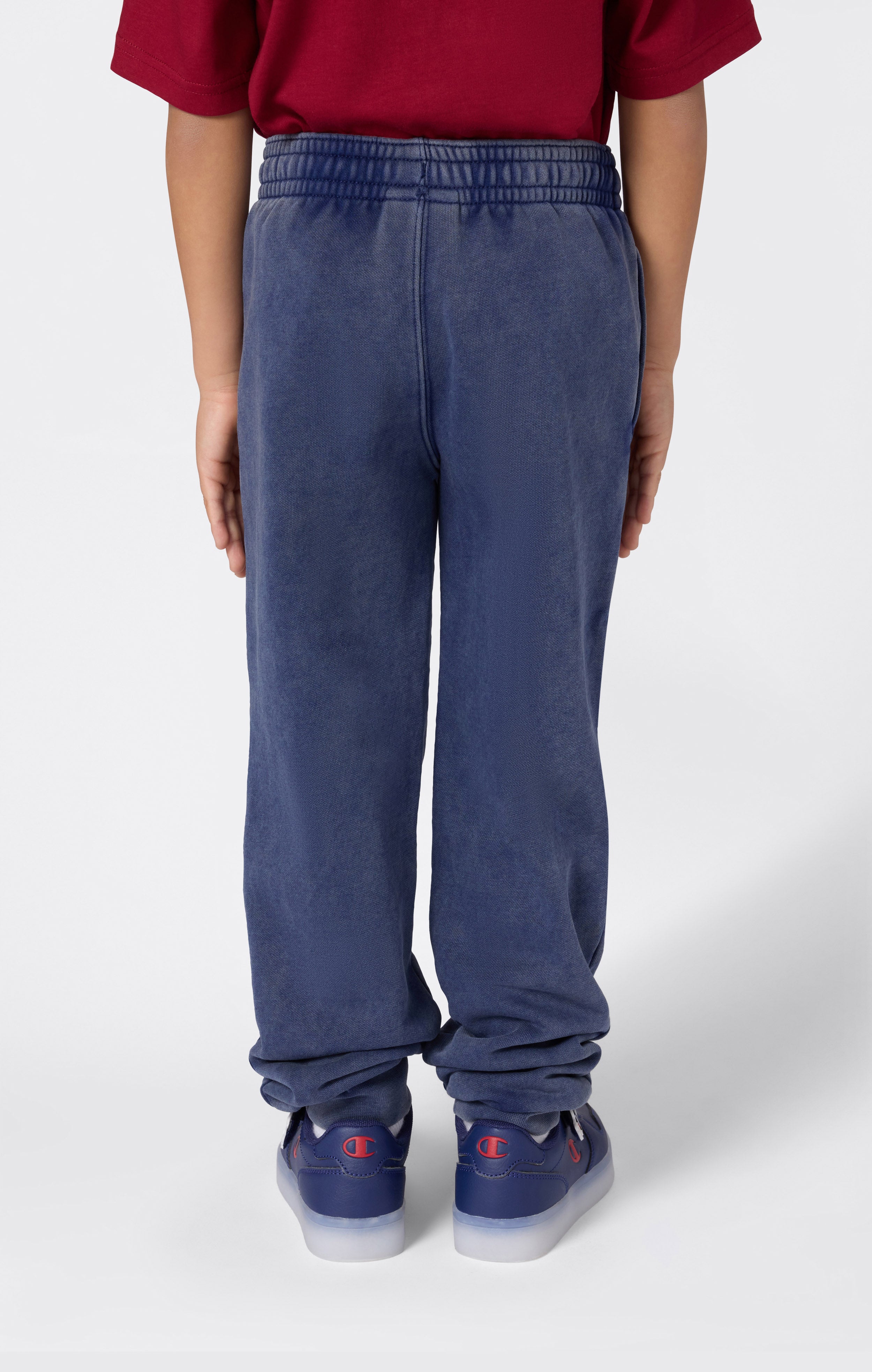 Joggers À Poignets Côtelés Effet Délavé À Intérieur Gratté Icons Garçon