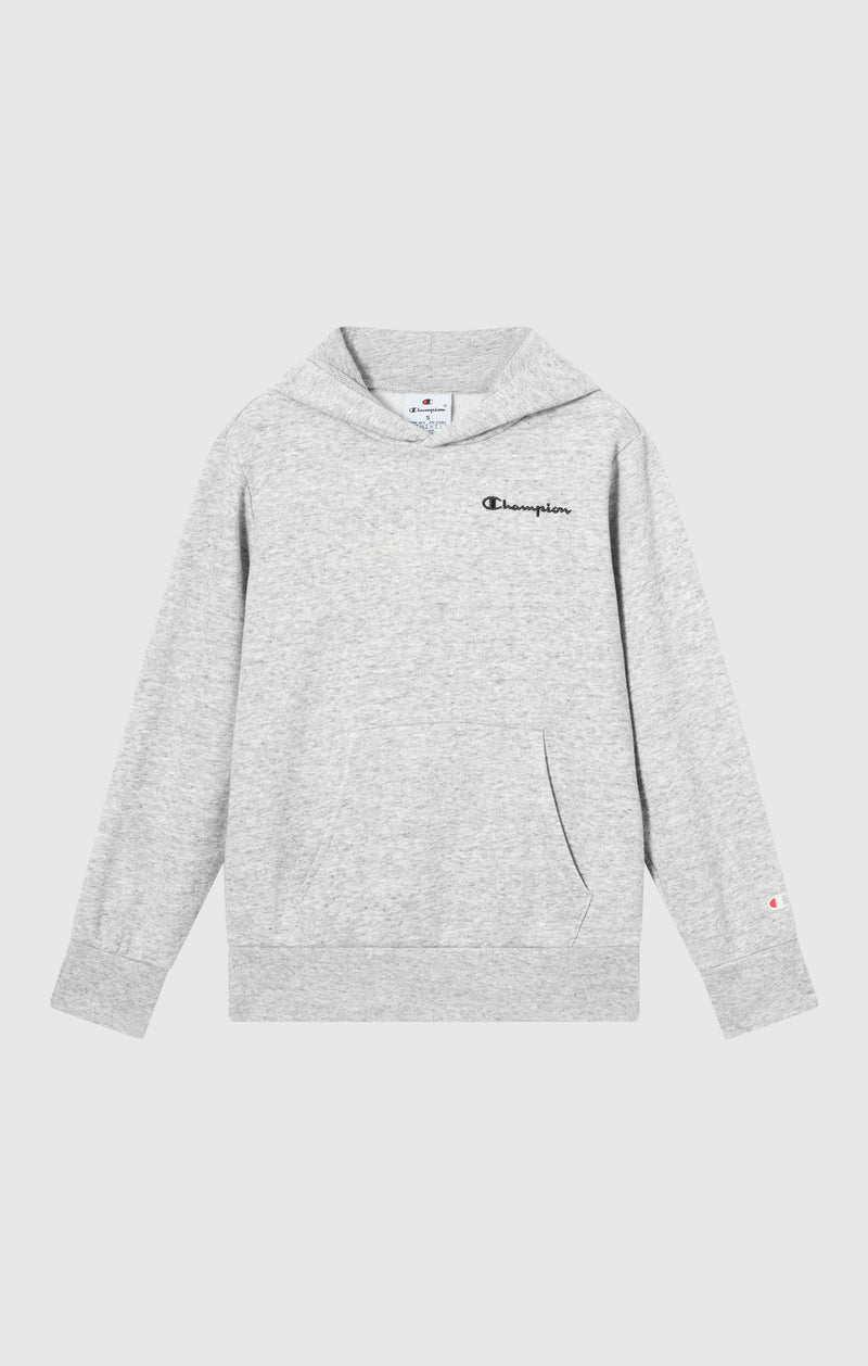 Boys’ Fleece Hoodie with Small Embroidered Logo Icons