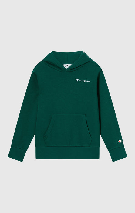 Boys’ Fleece Hoodie with Small Embroidered Logo Icons