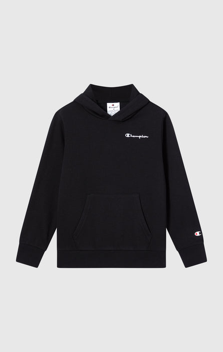 Felpa Con Cappuccio Interno Felpato Con Piccolo Logo Ricamato Icons Da Bambino