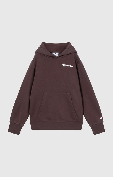 Boys’ Fleece Hoodie with Small Embroidered Logo Icons