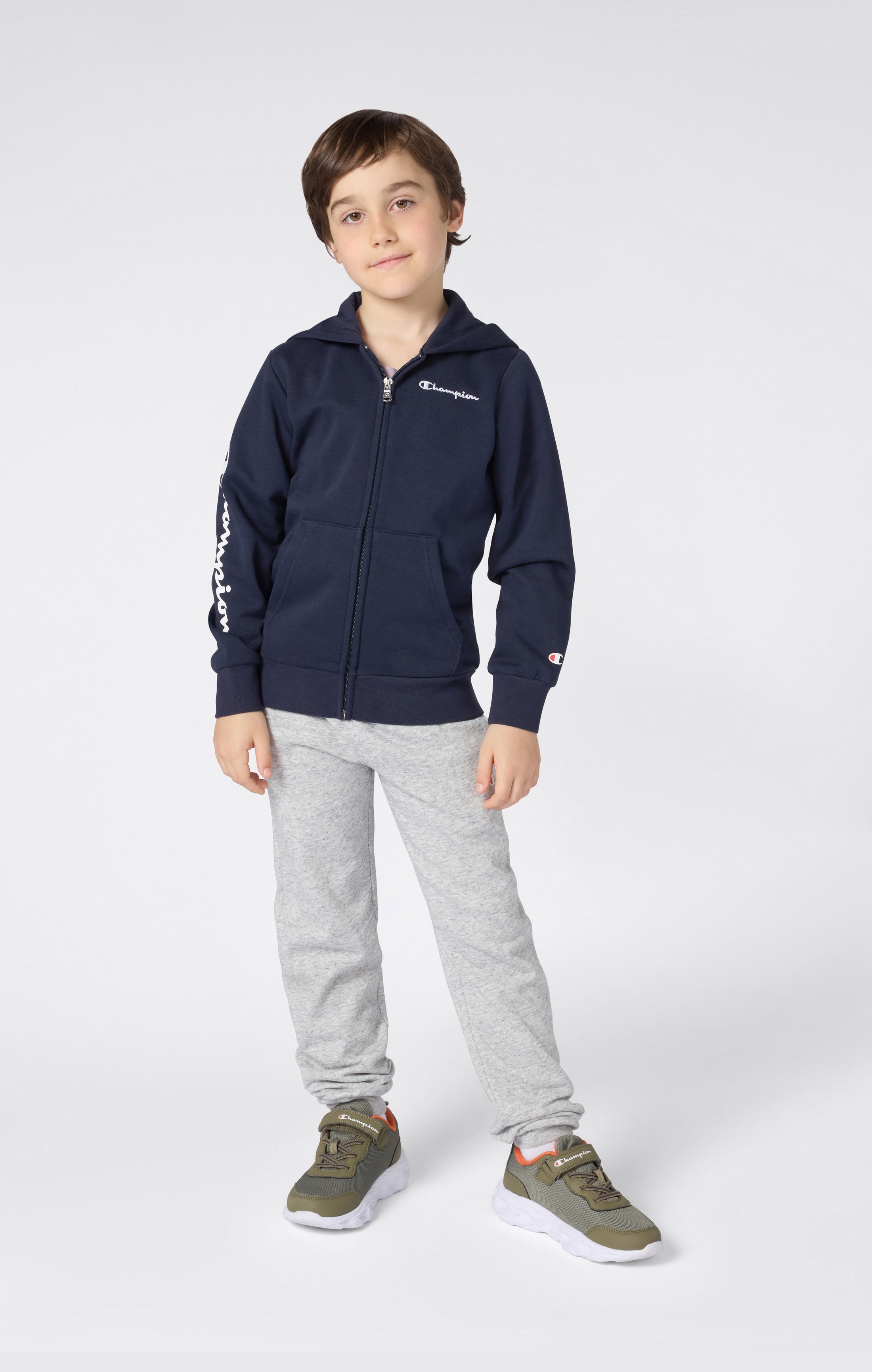Boys’ Full Zip Fleece Hoodie Icons