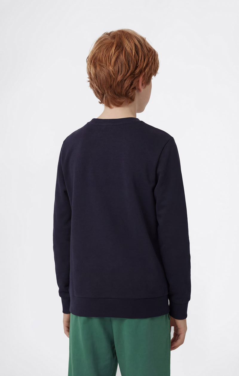 Felpa Girocollo Interno Felpato Icons Da Bambino