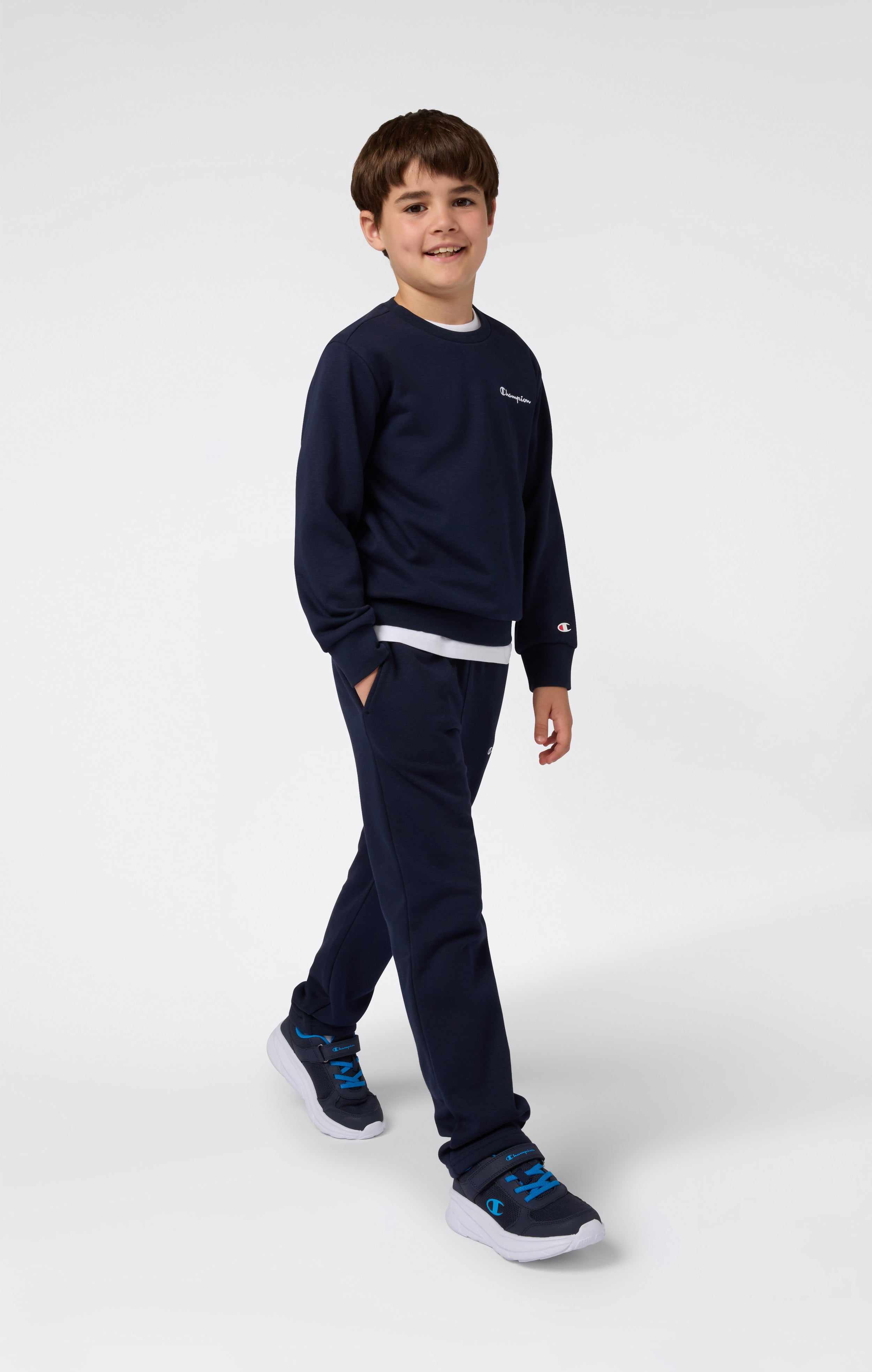 Boys’ Lightweight Crewneck Sweatshirt Icons