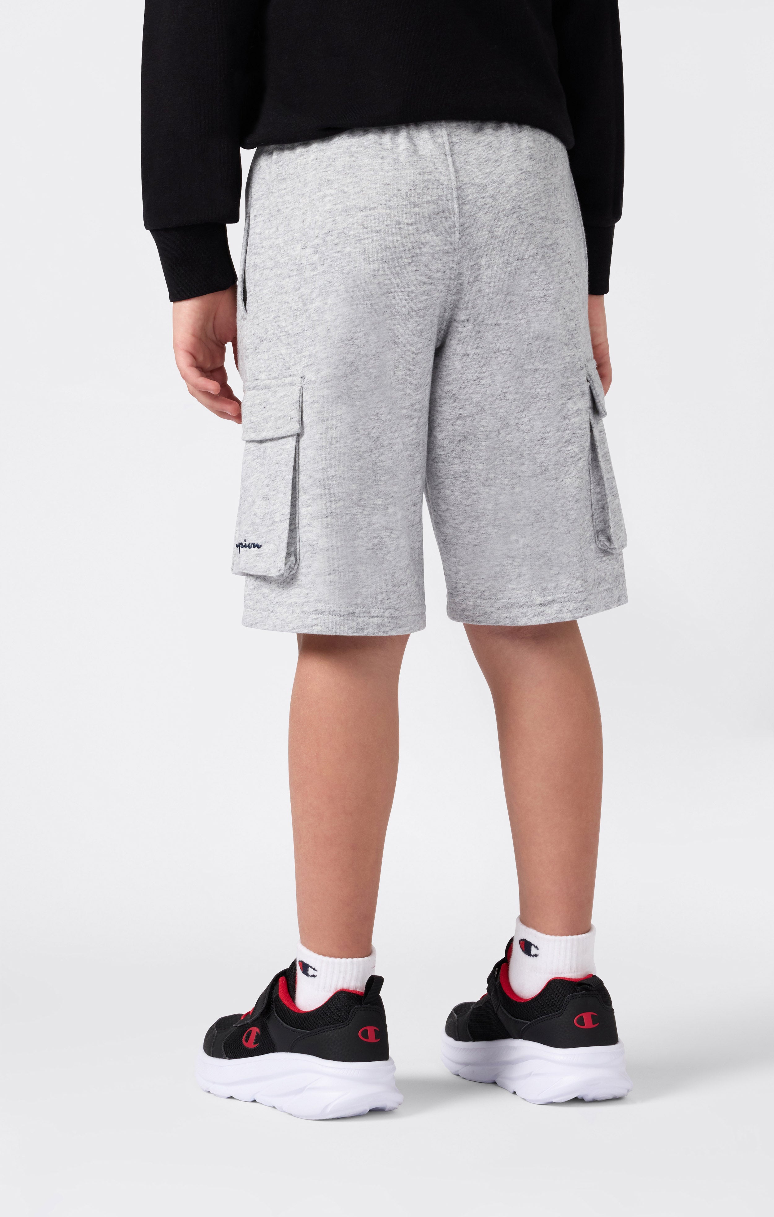 Boys’ Lightweight Fleece Cargo Shorts