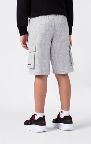 Boys’ Lightweight Fleece Cargo Shorts