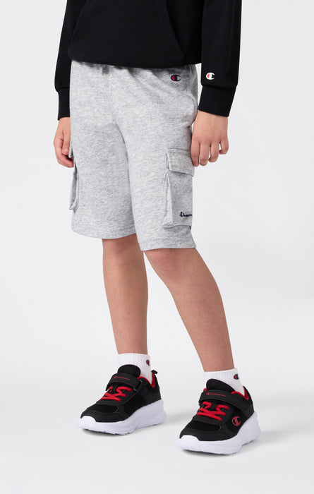 Kinder Cargo-Shorts aus leichtem Sweatstoff