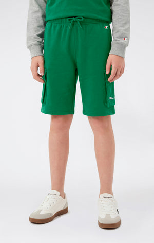 Boys’ Lightweight Fleece Cargo Shorts