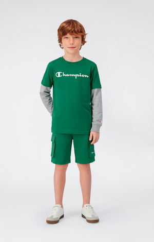 Boys’ Lightweight Fleece Cargo Shorts