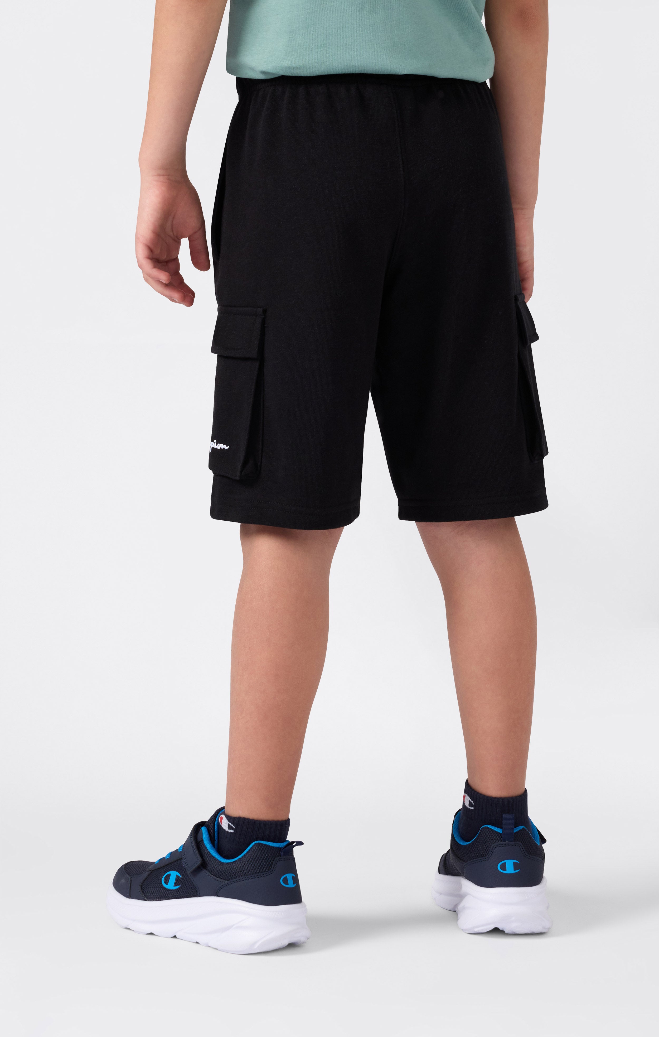 Boys’ Lightweight Fleece Cargo Shorts