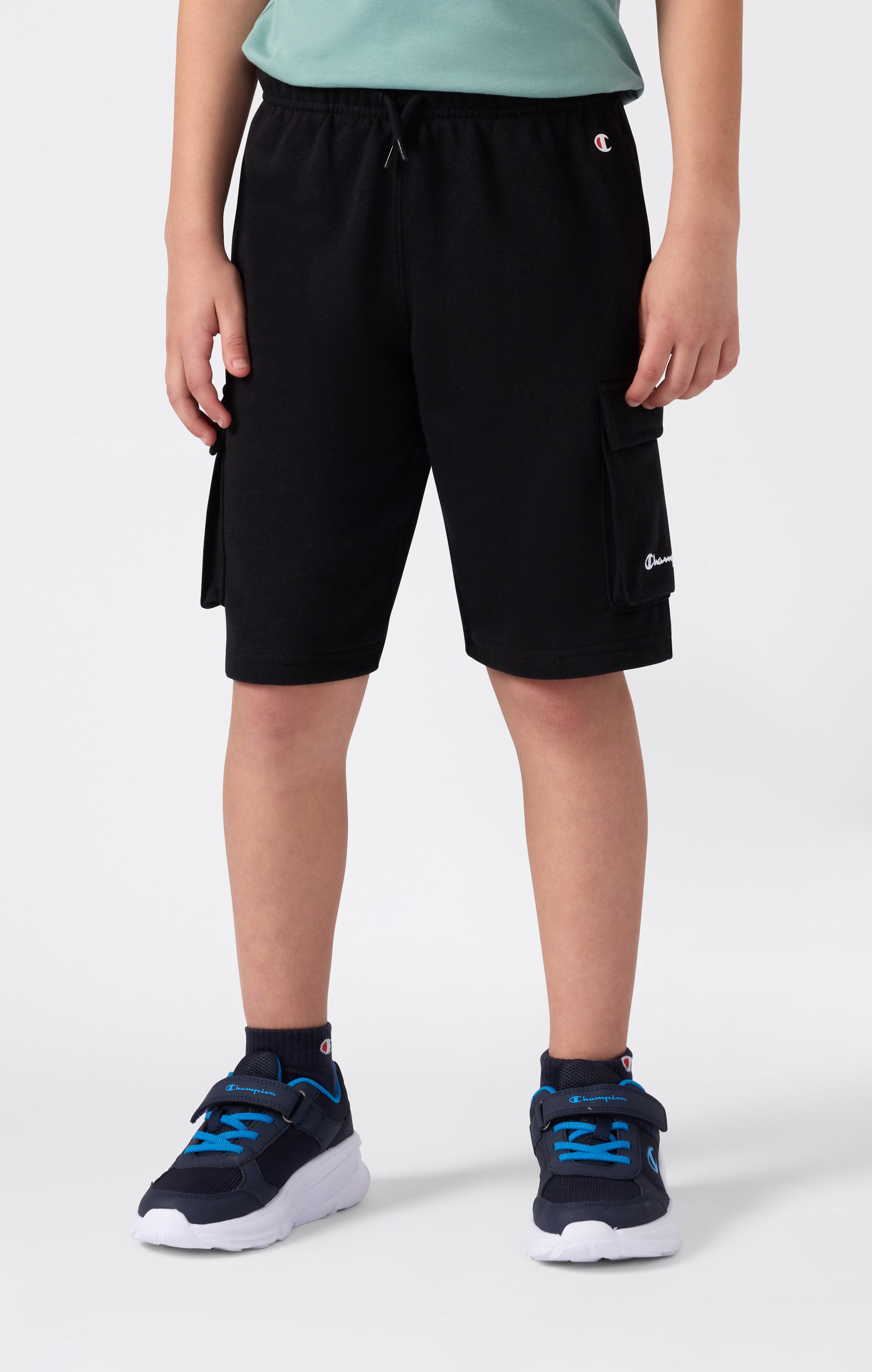 Boys’ Lightweight Fleece Cargo Shorts