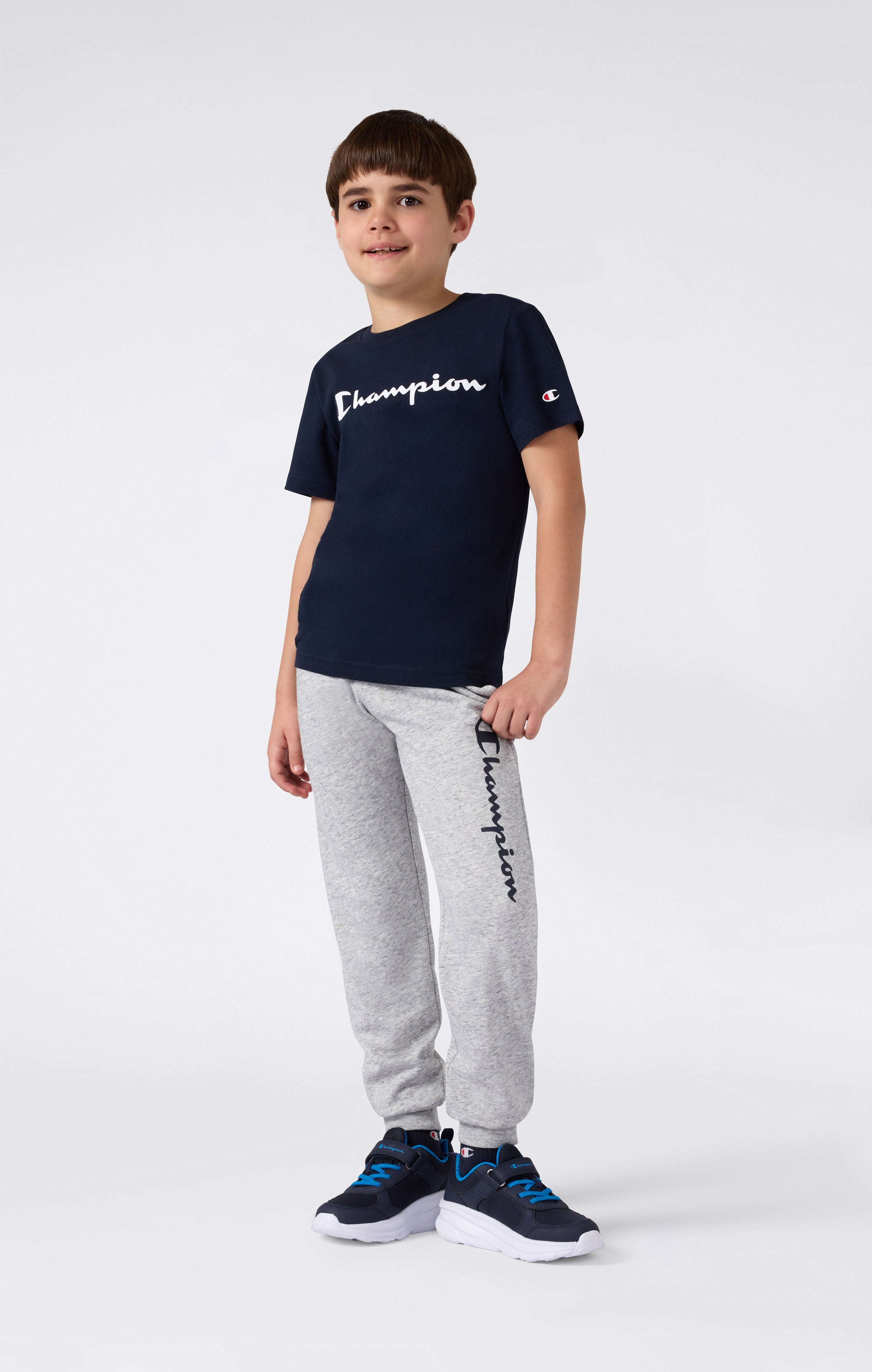 Boys' Script Logo T-Shirt