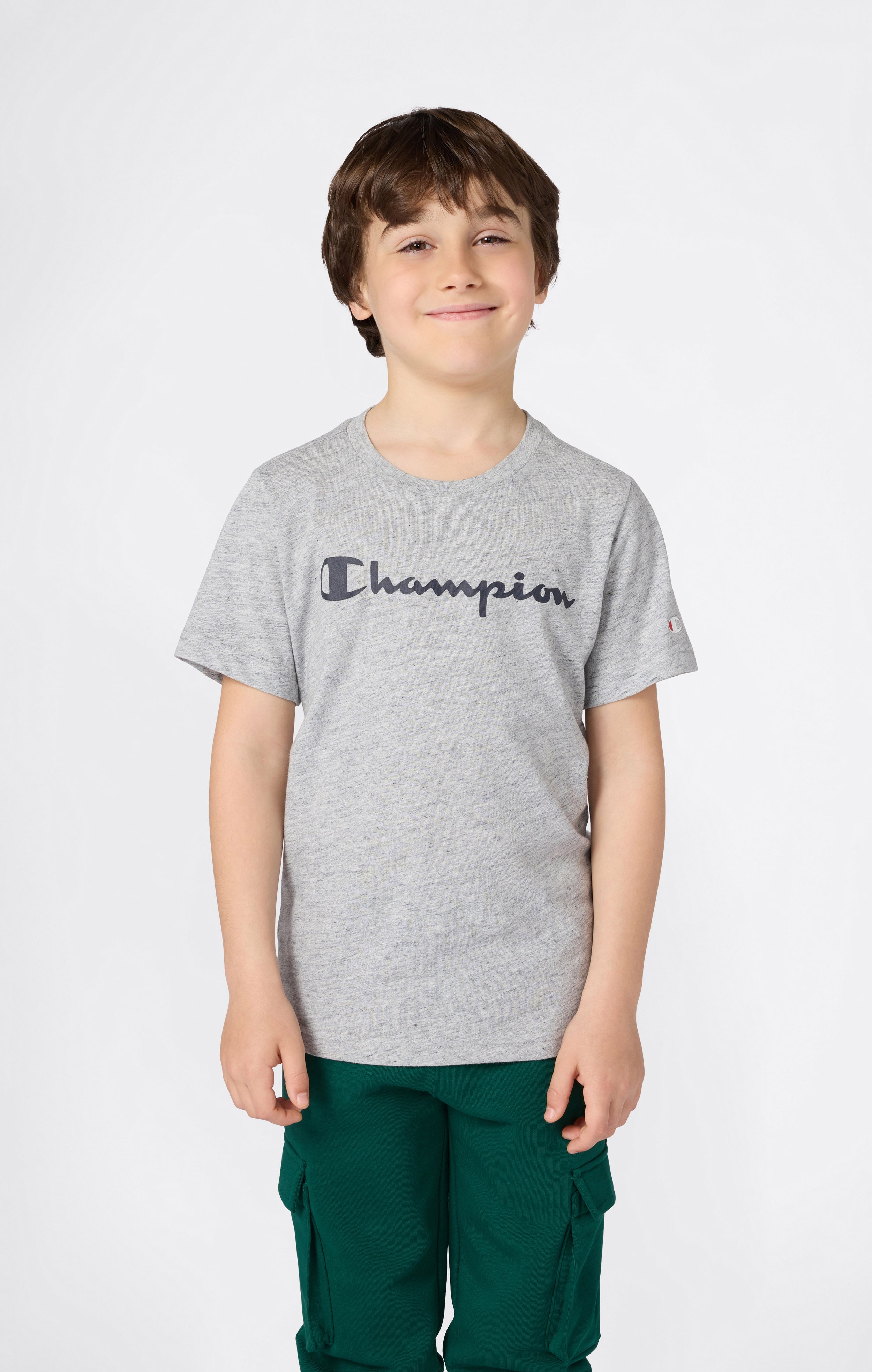 T-Shirt Garçon Avec Logo Script