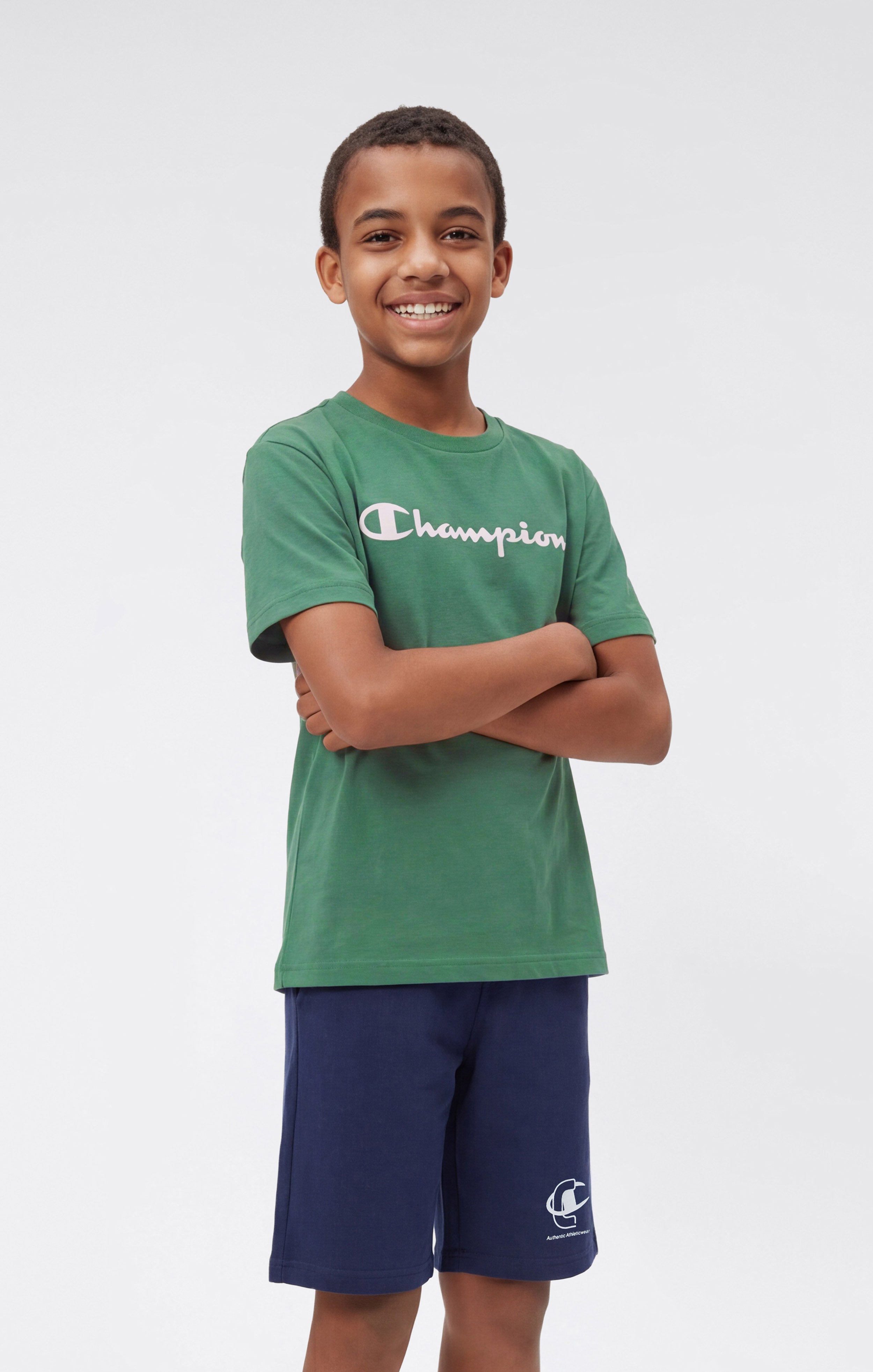 Boys' Script Logo T-Shirt