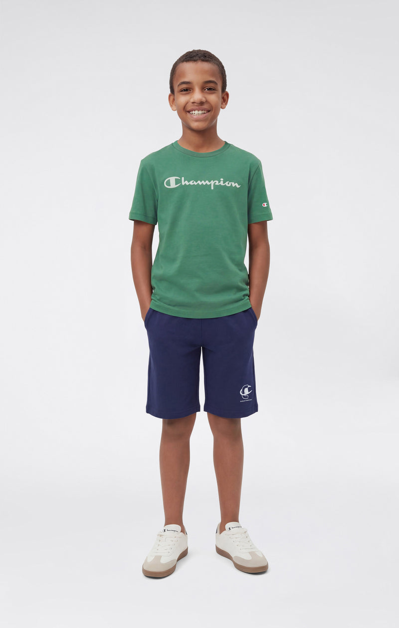 Boys' Script Logo T-Shirt