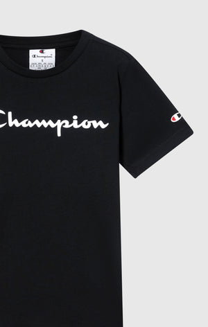 Boys' Script Logo T-Shirt