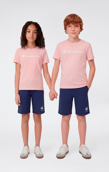 Camiseta Para Niño Con Logo Script
