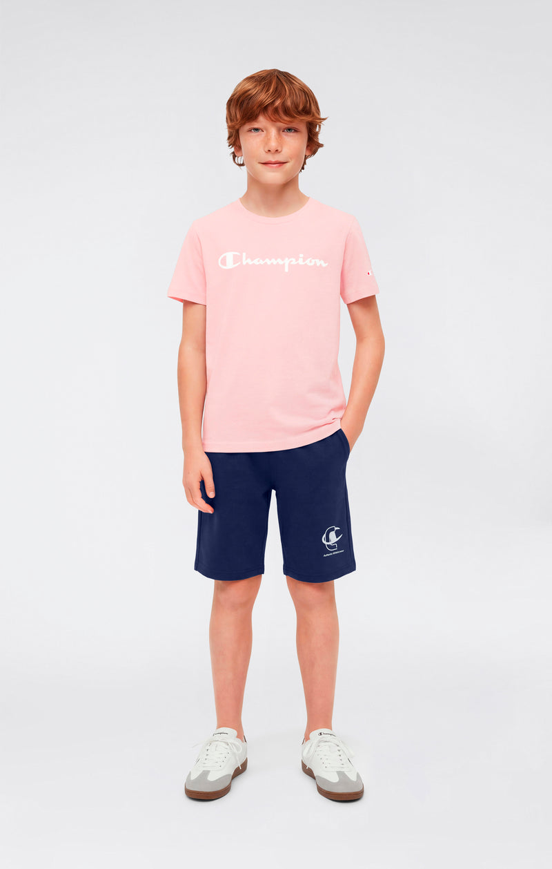 Boys' Script Logo T-Shirt