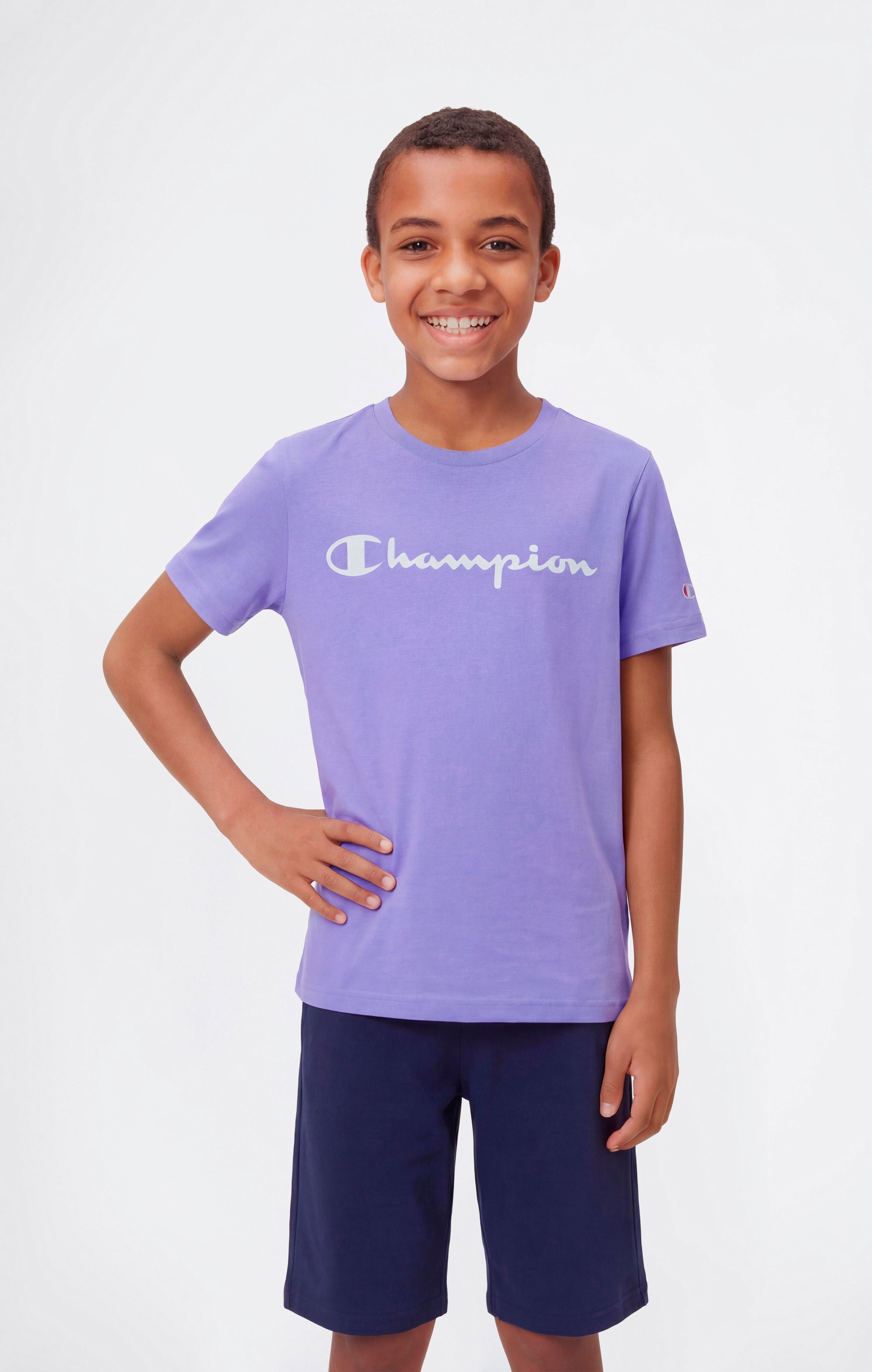 Boys' Script Logo T-Shirt